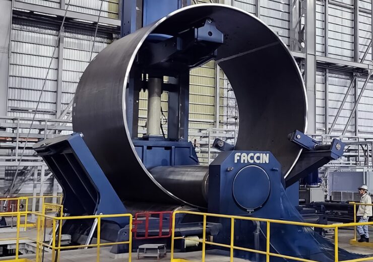 01 Faccin_4-roll-Rolling_Machine_for_Offshore Manufacturing