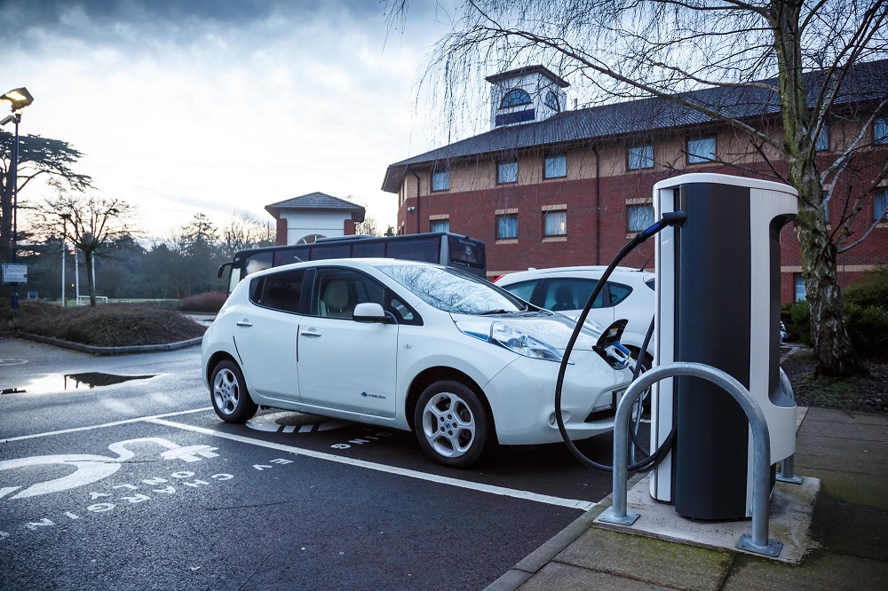 How much will the commercial electric vehicle charging equipment market be worth by 2050?